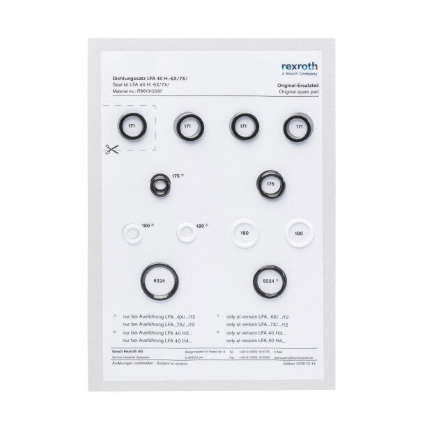 Dichtungssatz PGF2-2X/..-A316B/A408