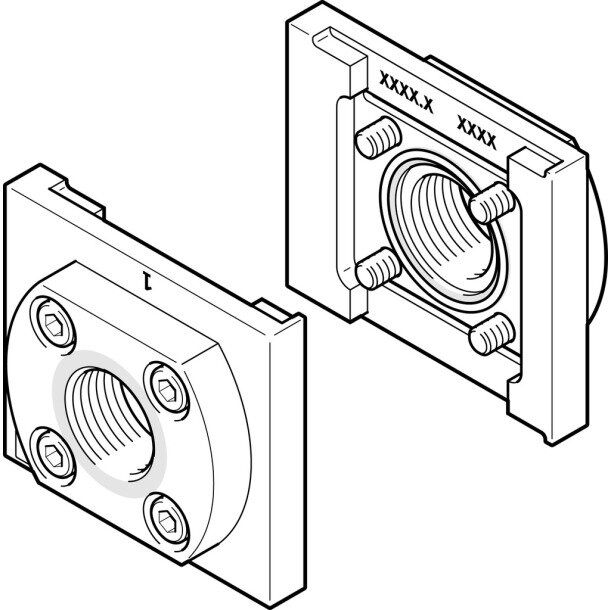 PAML-CP-90-HP3-G1 Anschlussplatte
