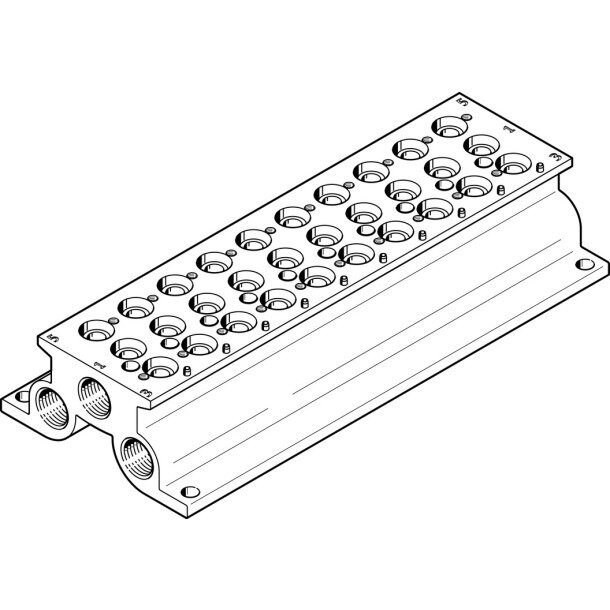 CPE14-PRS-3/8-10 Anschlussblock