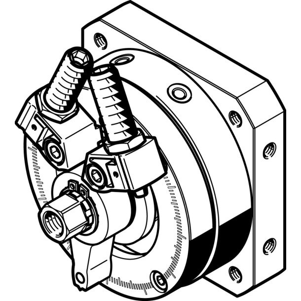 DSM-12-270-P1-FW-A-B Schwenkantrieb