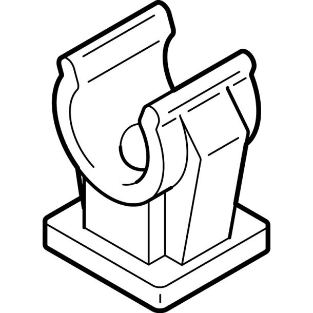 PQ-RK-12-B Rohrklemme