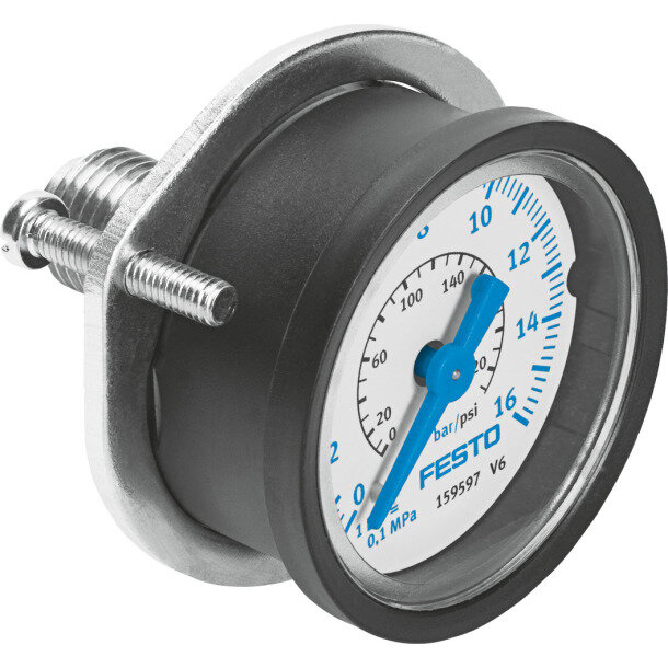 FMA-50-16-1/4-EN Flanschmanometer