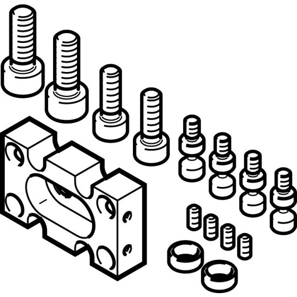 DHAA-G-G6-8-B11-16 Adapterbausatz