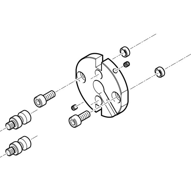 HAPG-SD2-21 Adapterbausatz