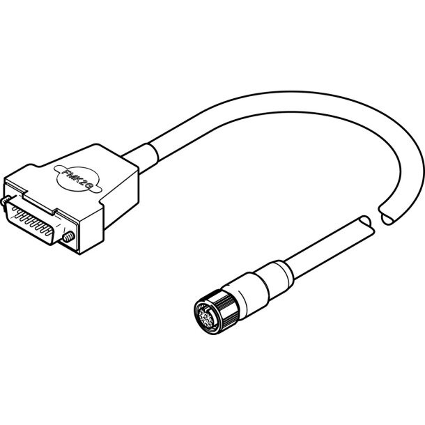 NEBM-M12G12-RS-15-N-S1G15 Encoderleitung