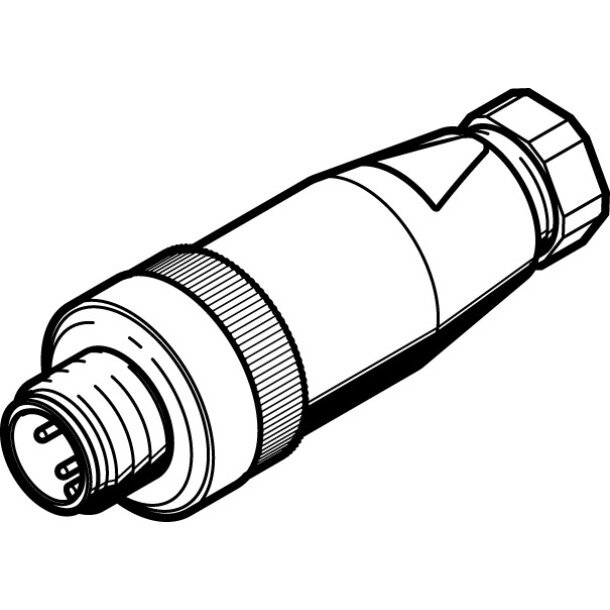 NECU-S-M12G4-P1-Q6-IS Stecker