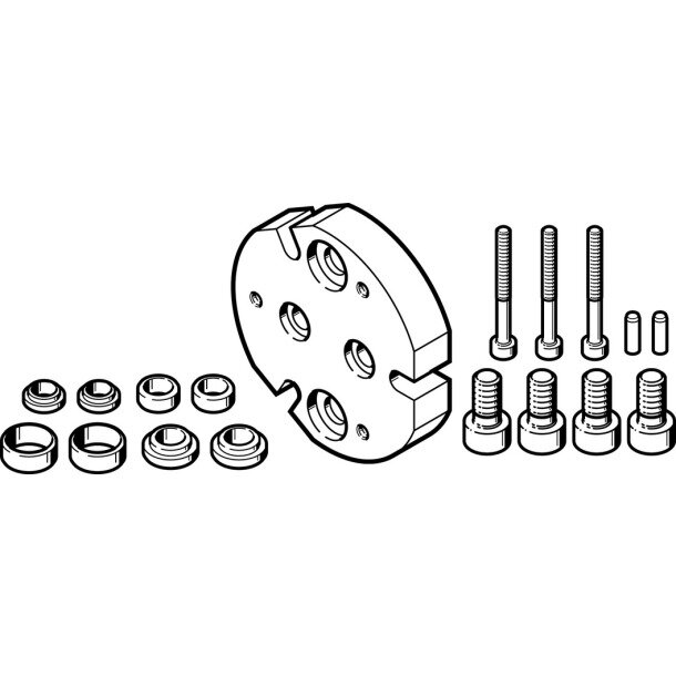 DHAA-G-G3-20-B13-35 Adapterbausatz