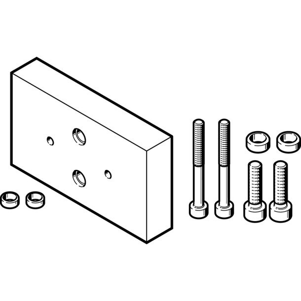 DHAA-G-G6-20-B6-14 Adapterbausatz