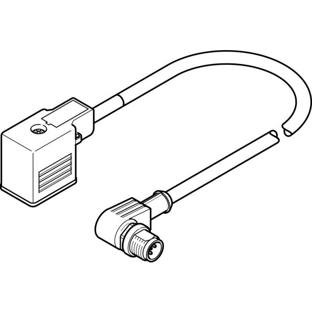 NEBV-B2W3F-P-K-0.3-N-M12W3 Verbindungsleitung