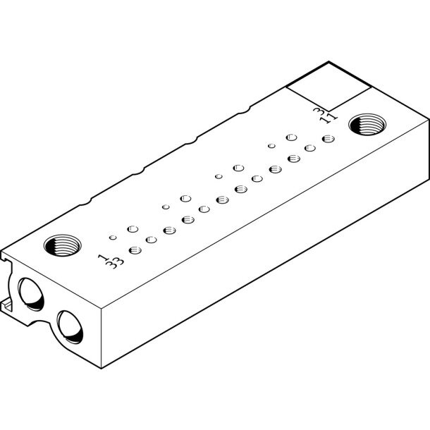 MHP1-PR8-3-PI-PCB Anschlussblock