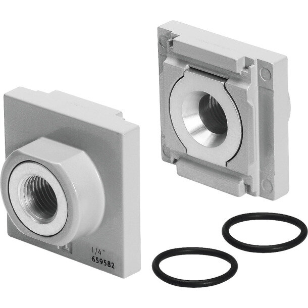 MS4-AGA-EX Anschlussplatte-SET