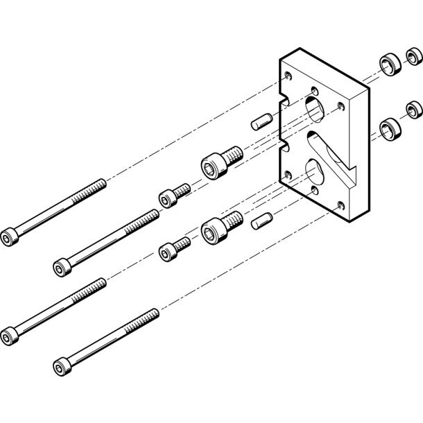 HAPG-SD2-23 Adapterbausatz