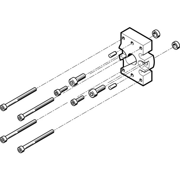 HAPG-SD2-24 Adapterbausatz