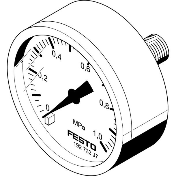 MA-40-1-G1/8-MPA Manometer