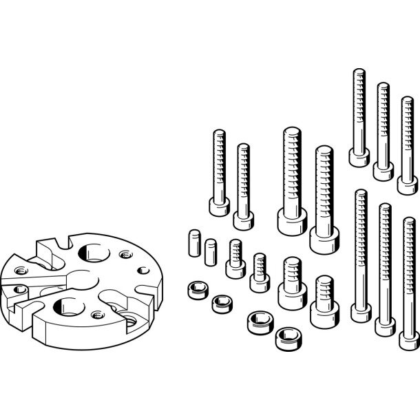 HAPG-SD2-34 Adapterbausatz