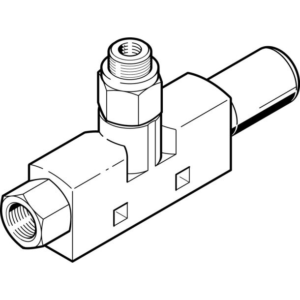 VN-10-L-T3-PI4-VA4-RO1 Vakuumsaugdüse