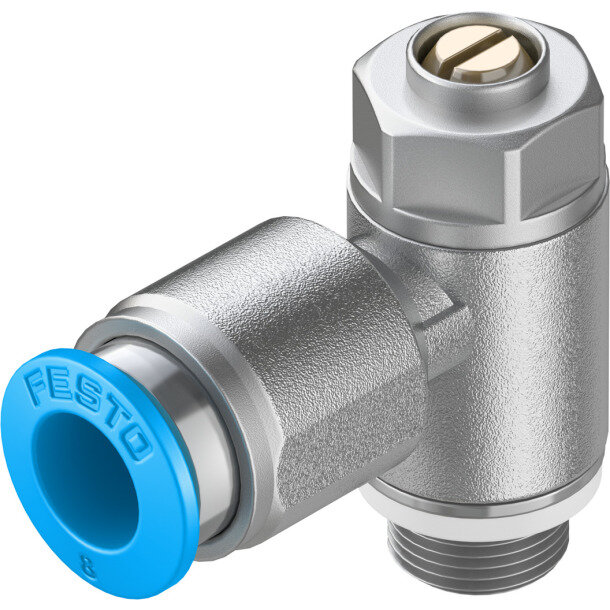 GRLA-1/8-QS-8-D Drossel-Rückschlagventil