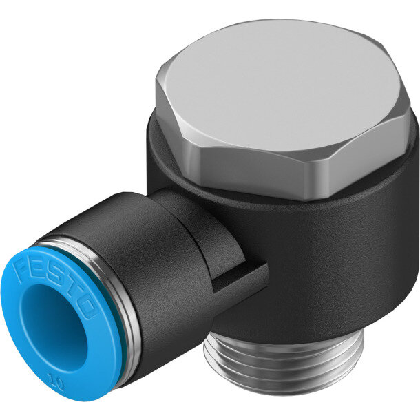 QSLV-G3/8-10 L-Steckverschraubung