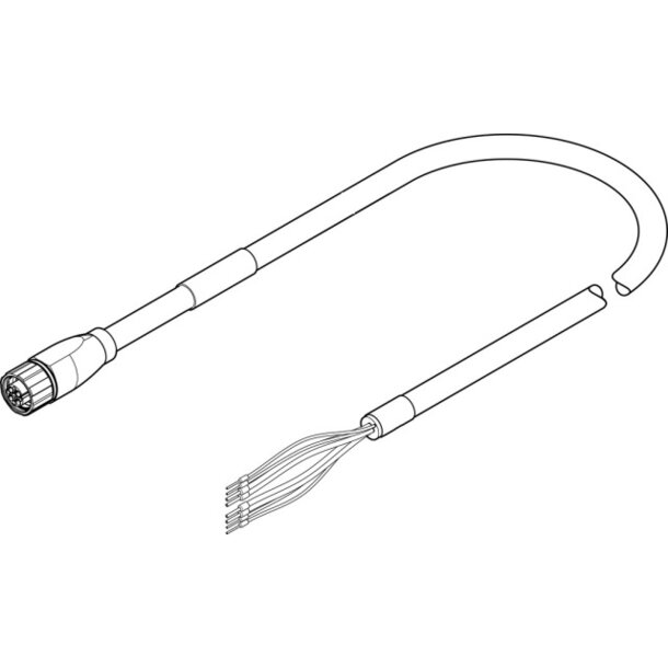 NEBM-M16G8-E-2.5-Q7-LE8-1 Motorleitung
