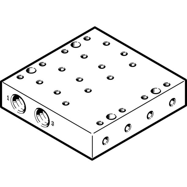 VABM-P6-15M-G18-M5-6 Anschlussleiste