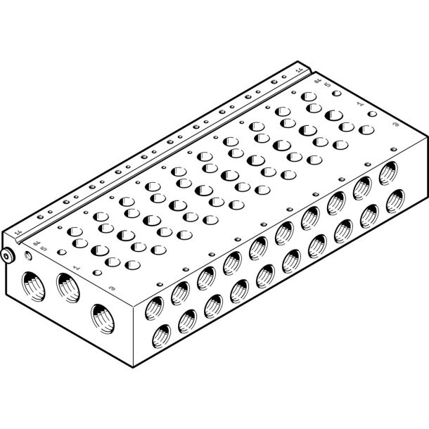 VABM-L1-18W-G38-4 Anschlussleiste