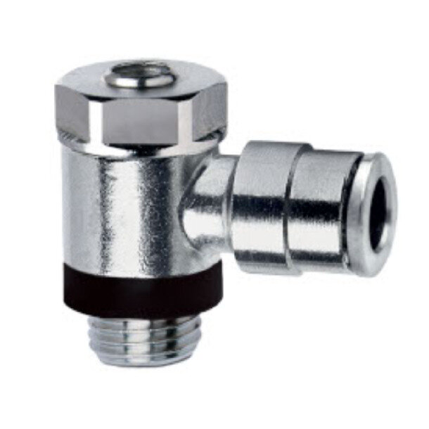 Drosselrückschlagventil Pneufit -Schnellsteckverbindung 4-G1/8  10K510418