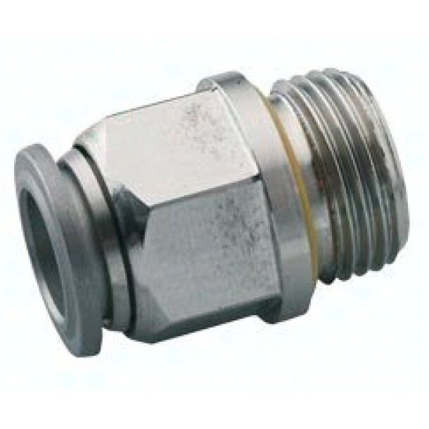 Gerade Einschraubverschr. 10-G3/8 Edelst S02251038
