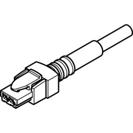 NEBV-HSG2-P-2.5-N-LE2 Steckdosenleitung