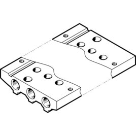VABM-L1-10AS-M5-2 Anschlussleiste