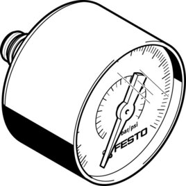 PAGN-40-232P-P10 Manometer