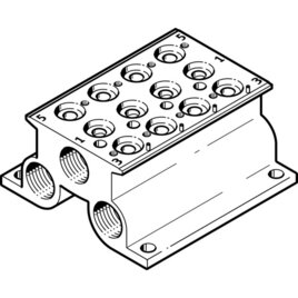 CPE14-PRS-3/8-4 Anschlussblock