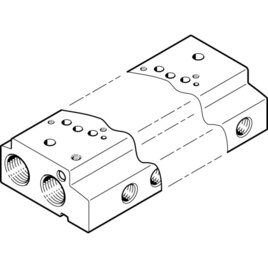 VABM-C7-12W-G18-2 Anschlussleiste