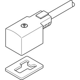 KMV-1-24DC-2,5-LED Steckdosenleitung