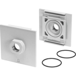 MS9-AGF Anschlussplatte-SET