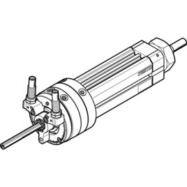 DSL-25-100-270-CC-A-S20-KF-B Schwenk-Lineareinheit