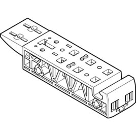 VABS-C8-12XB-QX-DB Anschlussplatte