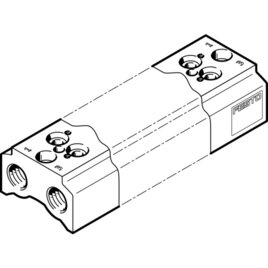 CPE14-3/2-PRS-3/8-5-NPT Anschlussblock