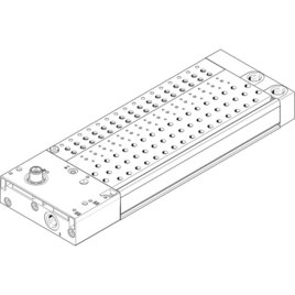 VABM-C8-12E-G14-35-PT-L Anschlussleiste