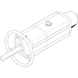 DAPS-0960-090-RS2-F14-MW Schwenkantrieb