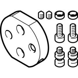 DHAA-G-Q11-32-B2/B3-40 Adapterbausatz