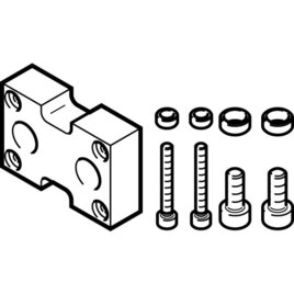 DHAA-G-Q11-40-B8-63 Adapterbausatz