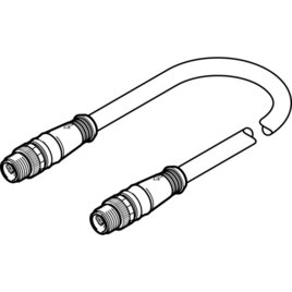 NEBC-F12G8-KH-0.5-N-S-F12G8 Verbindungsleitung