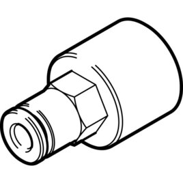 NPQH-D-G18F-Q4-P10 Steckverschraubung