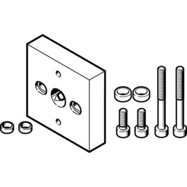 DHAA-G-Q5-16-B6-14 Adapterbausatz