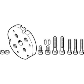 DHAA-G-Q5-25-B13-40 Adapterbausatz