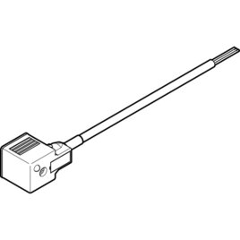 NEBV-A1W3-K-0.6-N-LE3 Verbindungsleitung