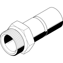 CQ-1-28H Steckverschraubung
