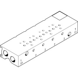 MHA1-PR10-3-M3-PI-PCB Batterieblock