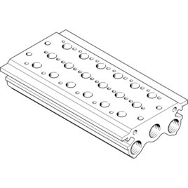 PRS-3/8-6-B Anschlussblock