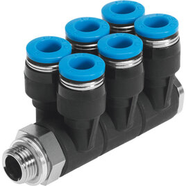QSLV6-G1/4-8 Mehrfachverteiler